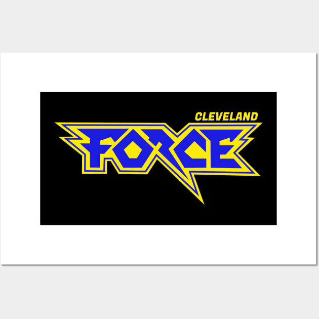 Defunct Cleveland Force Soccer 1978 Wall Art by LocalZonly